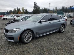 Vehiculos salvage en venta de Copart Graham, WA: 2018 BMW 640 Xigt