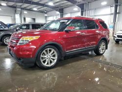 Ford Explorer salvage cars for sale: 2015 Ford Explorer Limited