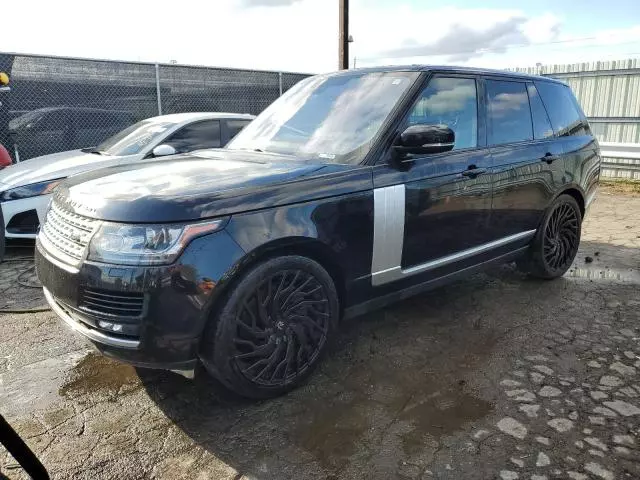 2016 Land Rover Range Rover HSE