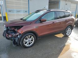 Salvage cars for sale at York Haven, PA auction: 2018 Ford Escape SEL