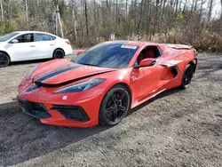 Salvage cars for sale at Cookstown, ON auction: 2024 Chevrolet Corvette Stingray 2LT