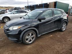 Salvage cars for sale at Colorado Springs, CO auction: 2016 Honda HR-V LX