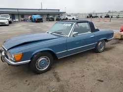 Salvage cars for sale at Harleyville, SC auction: 1972 Mercedes-Benz 350SL