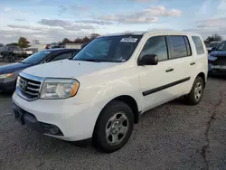 Honda salvage cars for sale: 2015 Honda Pilot LX