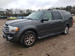 Ford salvage cars for sale: 2017 Ford Expedition EL Limited