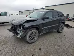 Salvage cars for sale at Kansas City, KS auction: 2016 Jeep Grand Cherokee Laredo