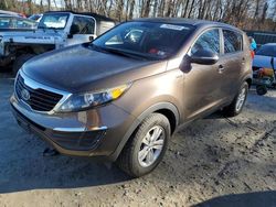 Salvage cars for sale at Candia, NH auction: 2011 KIA Sportage LX