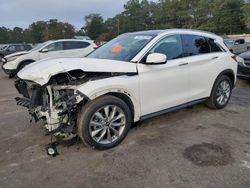 Salvage cars for sale at Eight Mile, AL auction: 2021 Infiniti QX50 Luxe