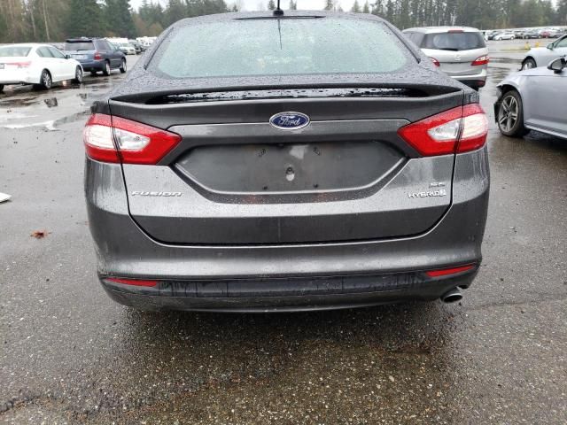 2016 Ford Fusion SE Hybrid