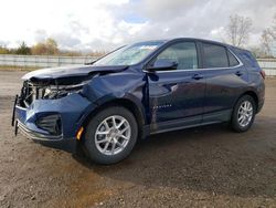 Salvage cars for sale at Columbia Station, OH auction: 2022 Chevrolet Equinox LT