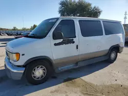 Ford Econoline e150 Wagon Vehiculos salvage en venta: 2001 Ford Econoline E150 Wagon