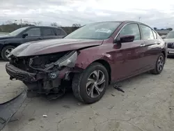 Honda salvage cars for sale: 2016 Honda Accord LX