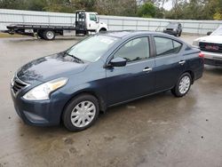 Salvage cars for sale from Copart Savannah, GA: 2016 Nissan Versa S