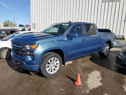 Chevrolet Silverado c1500 Custom Vehiculos salvage en venta: 2024 Chevrolet Silverado C1500 Custom