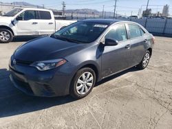 Salvage cars for sale at Sun Valley, CA auction: 2016 Toyota Corolla L