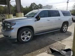 Salvage cars for sale at Gaston, SC auction: 2016 Chevrolet Suburban C1500 LTZ