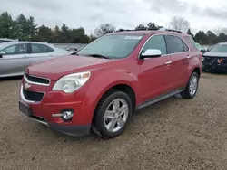 Salvage cars for sale at Elgin, IL auction: 2014 Chevrolet Equinox LTZ