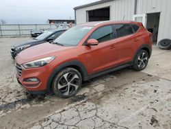 Salvage cars for sale at Lexington, KY auction: 2016 Hyundai Tucson Limited