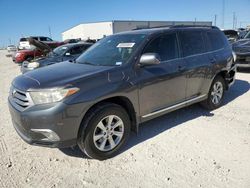 Toyota Highlander salvage cars for sale: 2013 Toyota Highlander Base