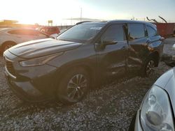 Toyota salvage cars for sale: 2021 Toyota Highlander XLE