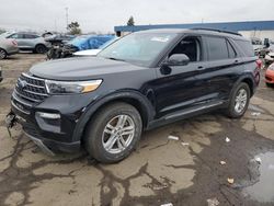 Ford Explorer salvage cars for sale: 2021 Ford Explorer XLT