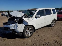 Salvage cars for sale at Houston, TX auction: 2014 Honda Pilot Exln