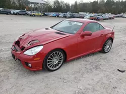 Salvage cars for sale at Charles City, VA auction: 2009 Mercedes-Benz SLK 300