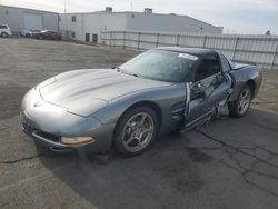 Salvage cars for sale at Vallejo, CA auction: 2004 Chevrolet Corvette