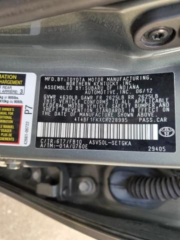 2012 Toyota Camry Base