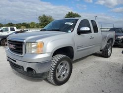 Salvage cars for sale at Apopka, FL auction: 2011 GMC Sierra C1500 SLE