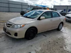 Salvage vehicles for parts for sale at auction: 2012 Toyota Corolla Base