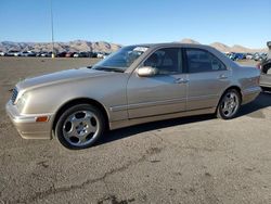 Salvage cars for sale at North Las Vegas, NV auction: 2000 Mercedes-Benz E 430