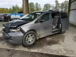 Salvage cars for sale at Gaston, SC auction: 2012 Honda Odyssey EXL