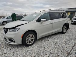 Chrysler salvage cars for sale: 2021 Chrysler Pacifica Limited