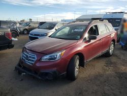 Subaru Outback salvage cars for sale: 2017 Subaru Outback 2.5I