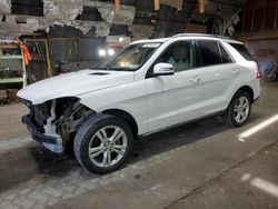 Mercedes-Benz salvage cars for sale: 2014 Mercedes-Benz ML 350 4matic