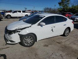 Salvage cars for sale at Lexington, KY auction: 2019 Nissan Sentra S