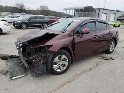 Honda Civic salvage cars for sale: 2013 Honda Civic LX