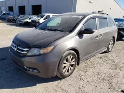 Salvage cars for sale at Jacksonville, FL auction: 2016 Honda Odyssey EXL