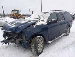 Salvage cars for sale at Anchorage, AK auction: 2014 Ford Expedition EL XLT