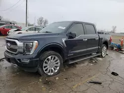 Salvage cars for sale at Pekin, IL auction: 2022 Ford F150 Supercrew