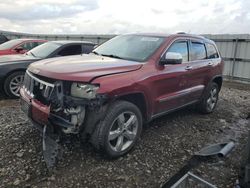 Jeep Grand Cherokee salvage cars for sale: 2012 Jeep Grand Cherokee Overland