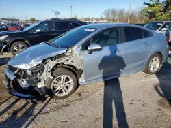 Salvage cars for sale at Lexington, KY auction: 2017 Chevrolet Cruze LT