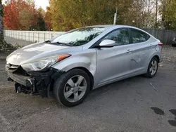 Salvage cars for sale at Portland, OR auction: 2013 Hyundai Elantra GLS