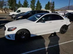 Salvage cars for sale at Rancho Cucamonga, CA auction: 2020 Mercedes-Benz C 300 4matic