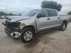 Toyota salvage cars for sale: 2016 Toyota Tundra Crewmax SR5