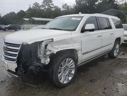 2018 Cadillac Escalade ESV Platinum en venta en Savannah, GA