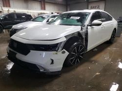 Salvage cars for sale at Elgin, IL auction: 2023 Honda Accord Touring Hybrid