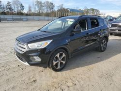 Salvage cars for sale from Copart Spartanburg, SC: 2017 Ford Escape SE