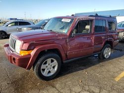 Salvage cars for sale at Woodhaven, MI auction: 2007 Jeep Commander